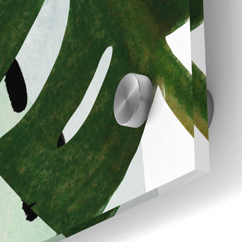 «Flamingo Forest II» par Victoria Borges, art mural en verre acrylique, H 36 po x l 24 po x P 0,2 po