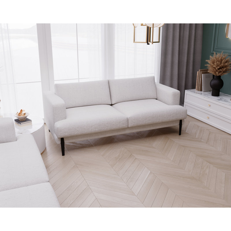 Tapan 2 Seater Sofa, Light Grey