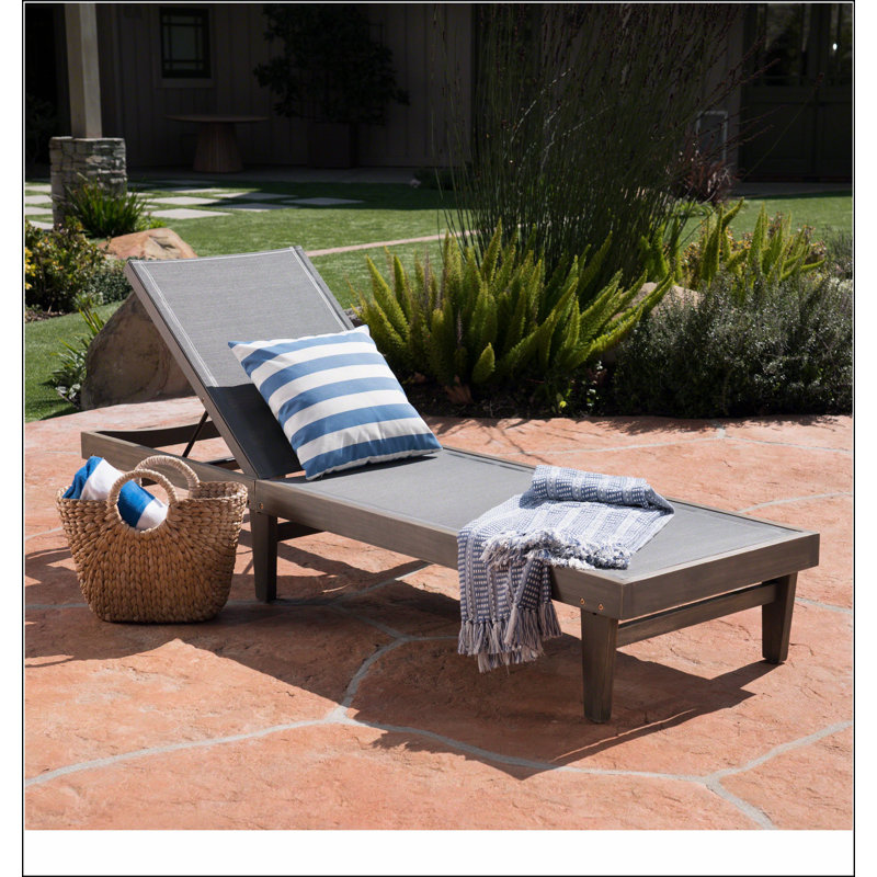 SUMMERLAND CHAISE LOUNGE, Dark Gray