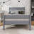 Twin Bed Frame Equipped With Both Headboard And Footboard-957301551