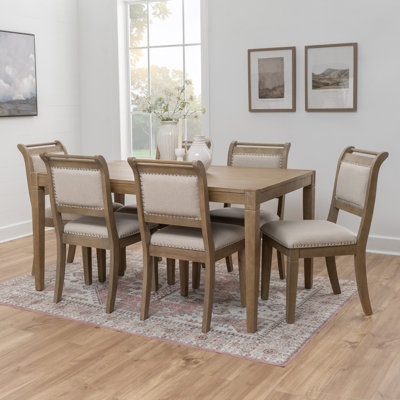Emerson Nat Nat 7pc Dining Set