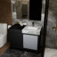 Zilara 42 " W Freestanding Standard Free Standing 1 Single Vanity Bathroom Vanity With Marble Top