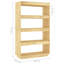 Goshgar 135cm H Solid Wood Etagere Bookcase-2091175156-2091175167