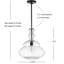 Luminaire suspendu simple à 1 lumière Gumbranch-1360722873