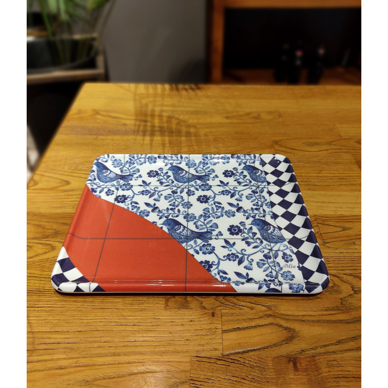 Dupre Melamine Tray, 1cm H x 32cm W x 26cm D