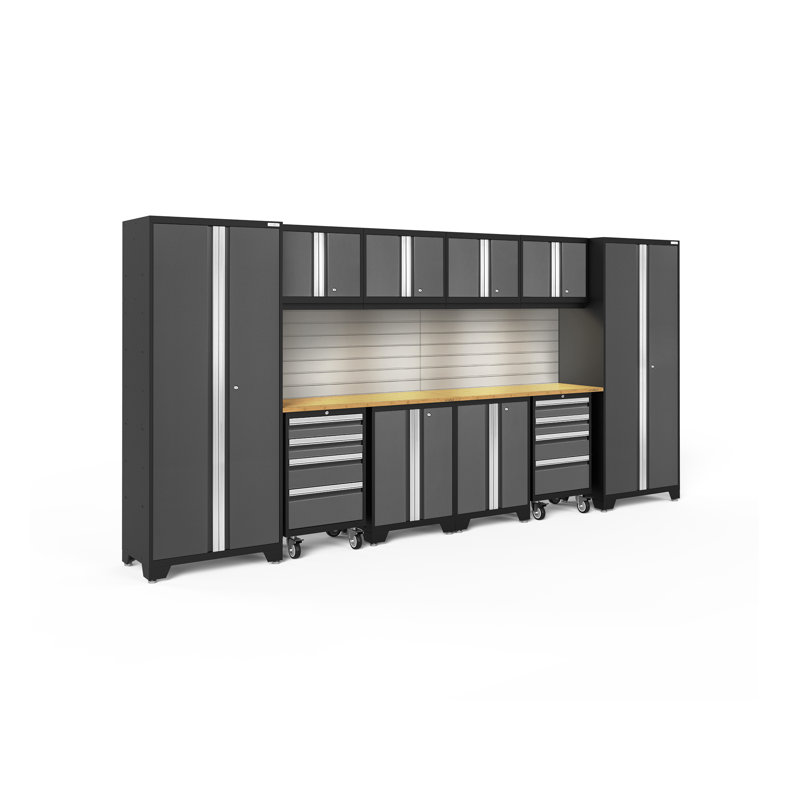 Ensemble de rangement 12 pièces Bold Series, Gris
