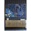 2 panneaux d'art encadrés bleus et dorés, 30,5 x 40 po, magnifiquement marbré, matériaux pour tout espace 2 30,5 x 40, motif époustouflant, fait de qualité