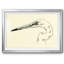 Heron Head II, reproduction d'art encadrée-631709888-631709889