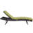 Modway Convene Wicker Rattan Outdoor Patio Chaise Lounge Chairs in Espresso-958482216
