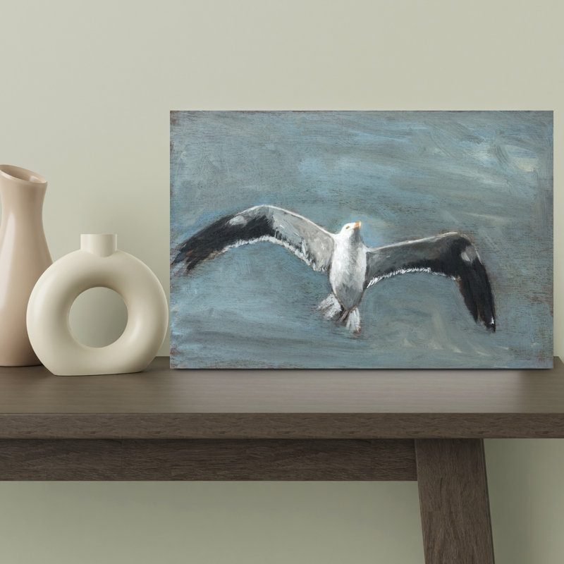 Happy Flight by Claire Lerner - Wrapped Canvas Print, 45.72 cm H x 30.48 cm W