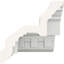 Ensembles de coins intérieurs pour moulures H 4 1/2 po x P 4 1/2 po