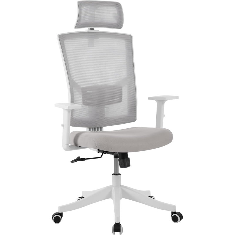 Upholstered Accent Chair, Grey