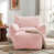 Velours côtelé rose vif