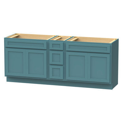 Base de meuble-lavabo double 78 po seulement