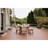 Jacinta Solid Wood Teak Outdoor Bench