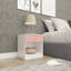 Sydnea 1 Drawer Bedside -1558635109