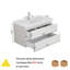 Meuble-lavabo 36 po avec lavabo-435614632