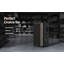 296 pt 8500 pieds carrés Déshumidificateur commercial Bucketless en noir avec pompe pour sous-sol