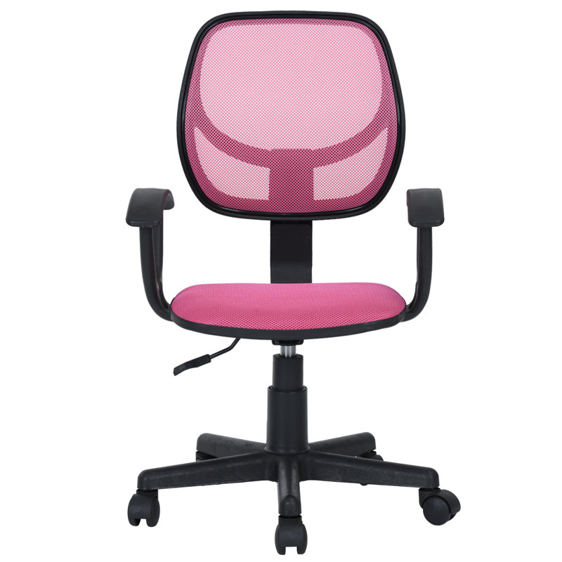 Perlberg Mesh Office Chair, Pink