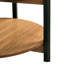 Table basse à finition ouverte noyer 1pc