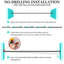 162.3cm Straight Shower Curtain Rod-1671126589