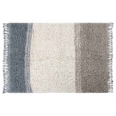 Tapis en laine Free Your Soul Into The Blue