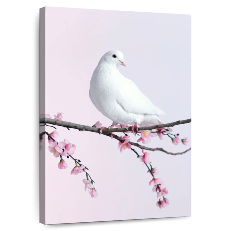 Apple Blossom Dove, 36" H x 24" W