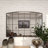 Haider Glass and Metal Arched Window Pane Inspired Wall Mirror-736818526-736747601-736747600