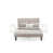 Beige brume / blanc