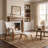 Leifer Upholstered Accent Chair with Ottoman-1534032583