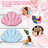 3-pack Inflatable Bath Pillows – Terry Cloth Neck Support
