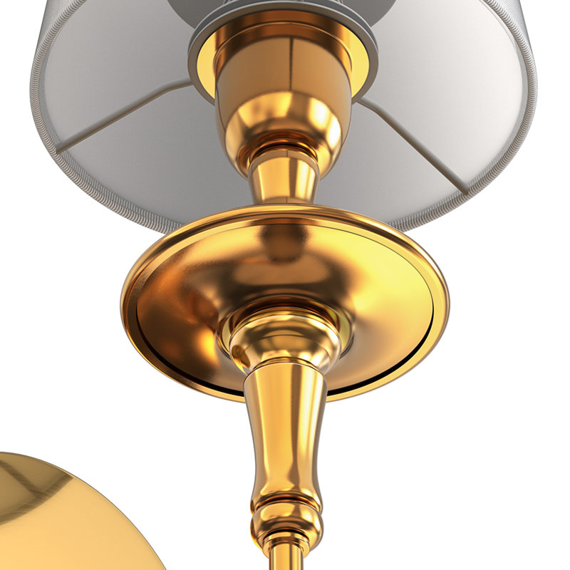 Alcester Battery Operated RGB Remote Arm Sconce Dimmable Bath Sconce Wall Light, Brass Metal Wall Sconces for Staircase, Living Room Bedroom Bathroom
