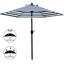 Parasol de marché inclinable 90 po Keiwarren-227791538