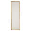 Hammered Flat Solid Wood Wall Mirror-66239747