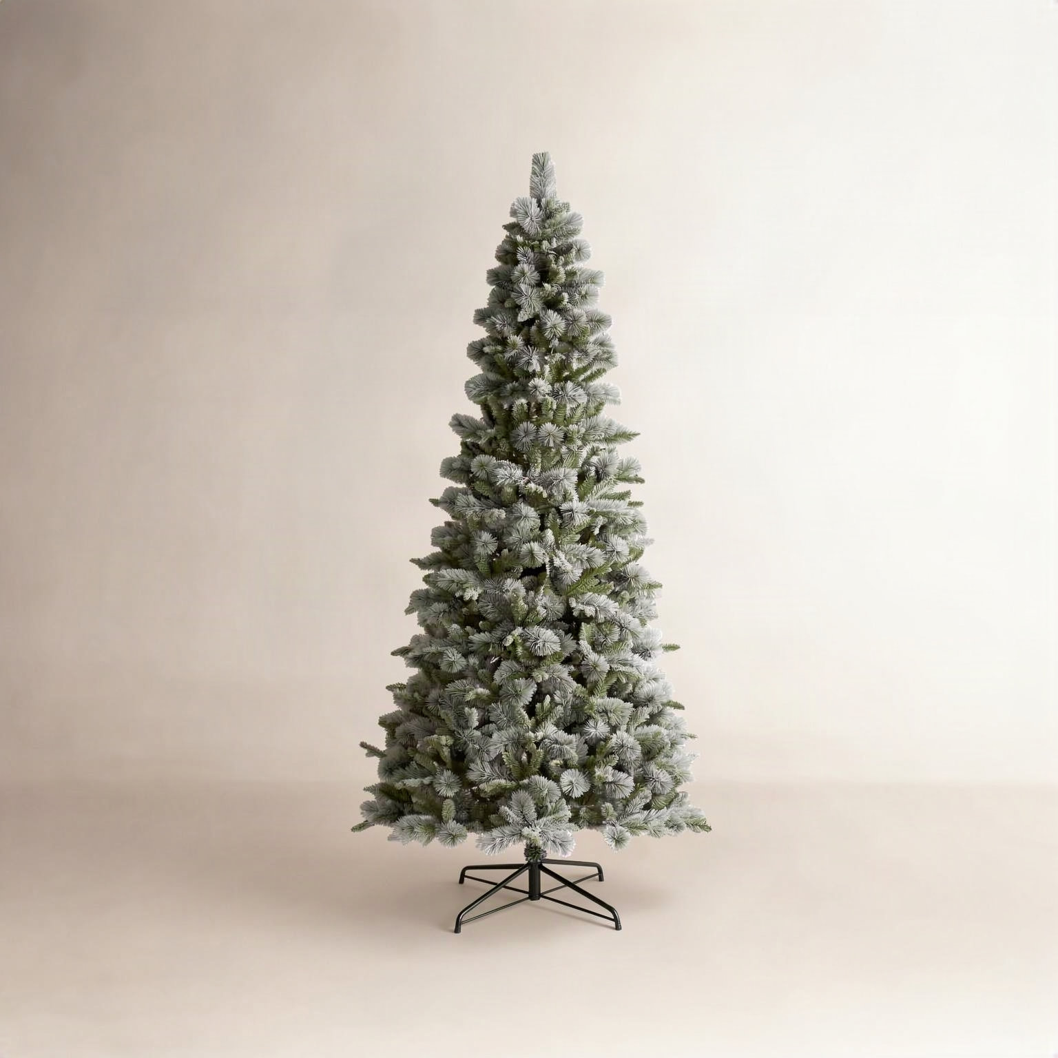 Leilonie Slim Pre-Lit Pine Christmas Tree, 9'