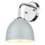 Applique murale 1 lumière Zoey en chrome-106900574
