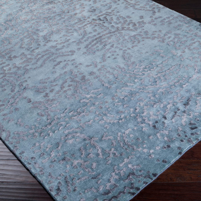 Tapis argent Darreyl, 5 pi x 8 pi