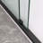 44-48"X72" Aluminum Frame Double Sliding Shower Door,Bypass Bathroom Sliding Door With Premium 5/16" (8Mm) Clear Tempered Glass, Black Hardware Sliding Glass Shower Enclosure,Matte Black Finished