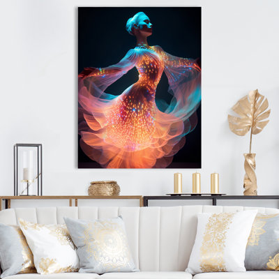 «Translucent Light Dancer I», reproduction sur toile