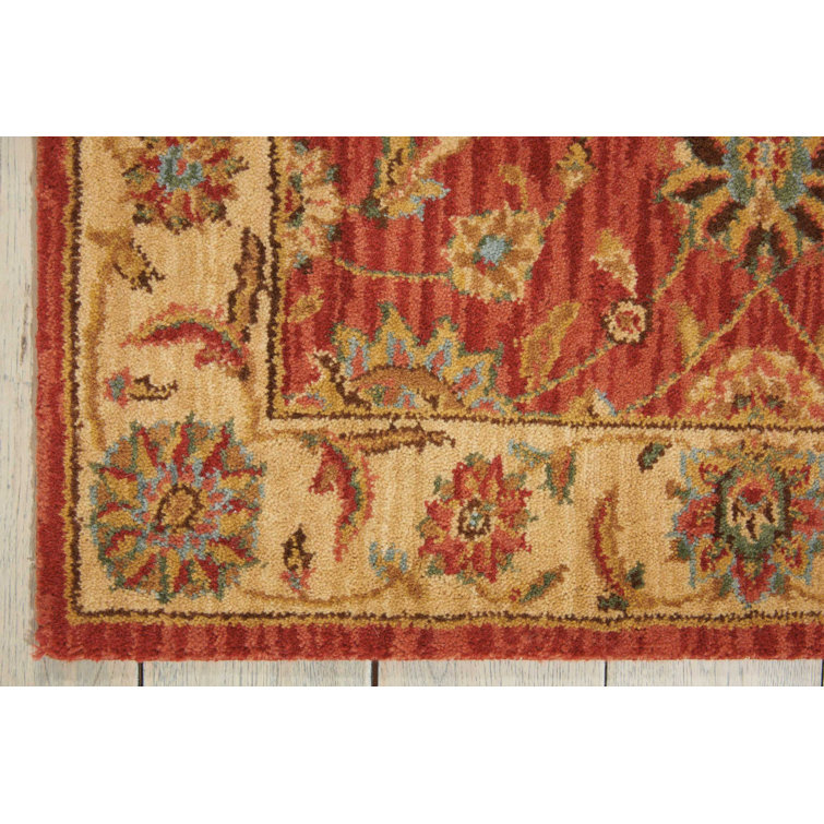 Ingirith Wool Oriental Indoor Rug
