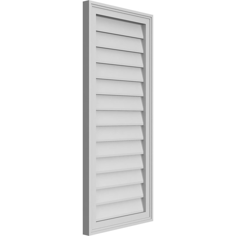 Cadre en brique, brun clair apprêté, H 40 po x l 18 po x P 1,5 po