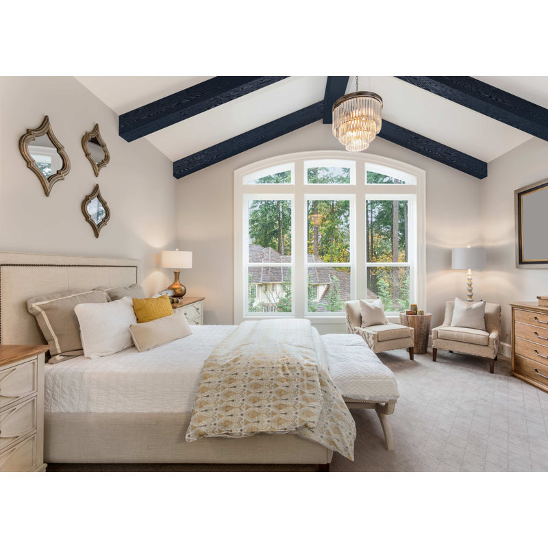 Poutre de plafond River Wood, Chêne clair, H 8 po x l 120 po x P 8 po