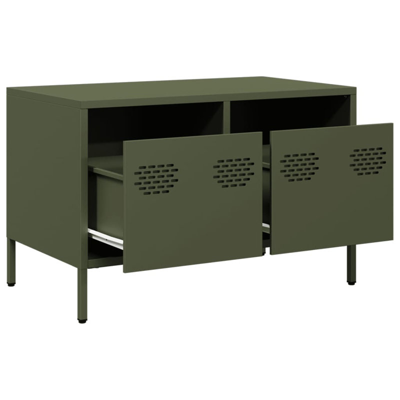 Ayele TV Stand, Olive Green, 68cm