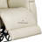 5-Piece, 2 Power Recliners Leather Reclining Sectional, Power Headrest & Lumbar  -114624798-111708357