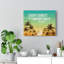 Art inspirant, citation sur toile, chaque coucher de soleil est une occasion, art mural-1983917044