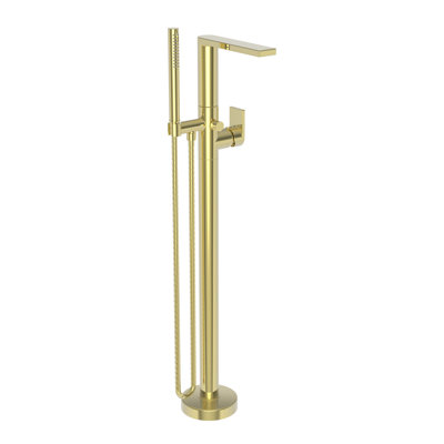 Skylar Free Standing Exposed Tub and Hand Shower Set