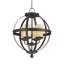 Lustre de style lanterne à 4 lumières Doris-1237361411-1237361413