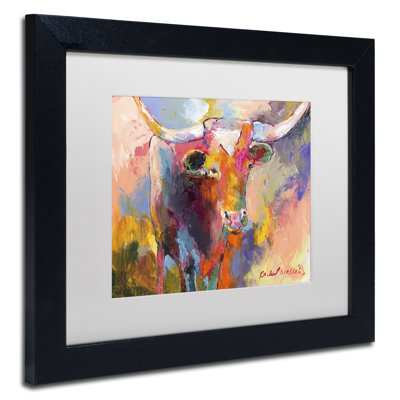 « boeuf », impression sur toile