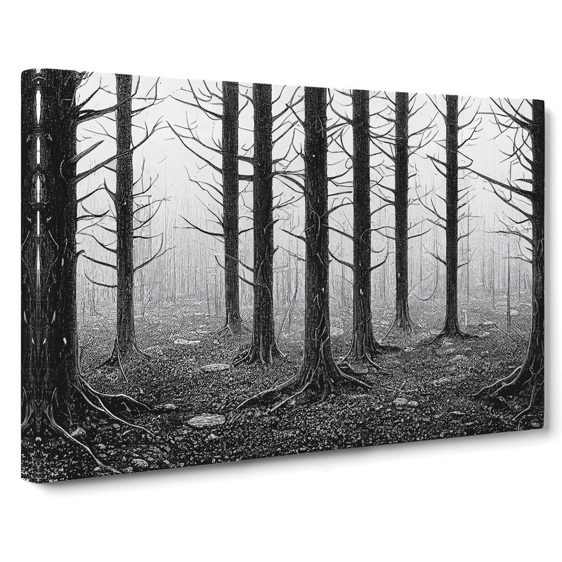 Victorious Forest - Wrapped Canvas, 35cm H x 50cm W x 3cm D