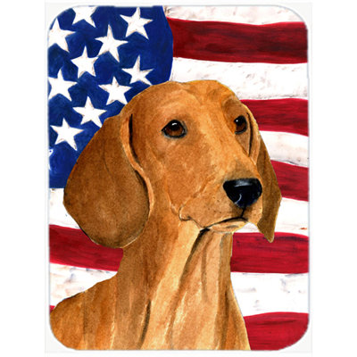 Planche à découper trinx American American Flag avec teckel